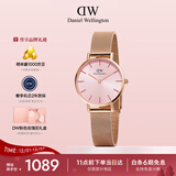 丹尼尔惠灵顿（DanielWellington）DW手表女欧美表简约钢带石英女士手表送女友生日礼物DW368