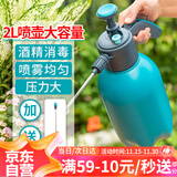 漫生活2L喷壶（带喷杆）浇花水壶高压喷壶气压式家用消毒喷雾器喷水壶