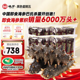 晓芹大连冷冻即食海参500g 10-14只*2袋 辽刺参 海鲜水产 非礼盒