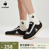 乐卡克法国公鸡男女复古低帮运动蒙贝利尔休闲鞋跑步鞋CMT-213366 黑色 44