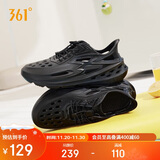 361°运动拖鞋男BIG3洞洞鞋户外居家外穿沙滩凉拖鞋子男672426717-8