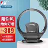 sk无叶风扇家用落地扇省电挂壁式风扇摇头电风扇直流变频节能落地婴儿孕妇风扇 钛灰色升级款-SKJ309WD