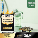 希乐Tritan大容量塑料杯男女士健身吸管杯大学生运动水杯便携随手杯