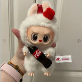 3代labu拉布拉布娃娃labu潮玩毛绒玩具儿童生日礼物节日挂件公仔 惊喜特摇【瓶装】+包装礼盒卡片