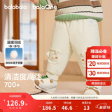 巴拉巴拉童装宝宝羽绒裤儿童男女童长裤冬2025加厚保暖束脚裤209425108208