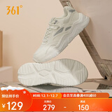 361°运动鞋女冬季革面厚底增高休闲通勤老爹跑步鞋子女682446727-2