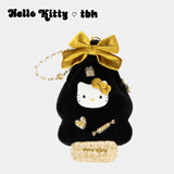 野兽派家居（tbh）三丽鸥Hello Kitty小手袋零钱包时尚手提袋子挂件包包挂饰礼物 Hello Kitty圣诞树造型-小手袋