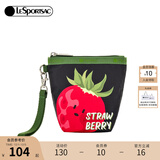 LeSportsac乐播诗新款迷你手拿包小清新轻便零钱口红收纳包送女生礼物 甜酷草莓