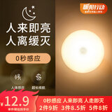 大头人（datouren）人体感应灯磁吸小夜灯卧室床头灯走廊过道起夜灯夜间声控感应夜灯