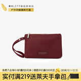 莱夫安可拉红时尚小巧精致手拿包女休闲逛街轻便收纳日常用品手机包 车厘子红