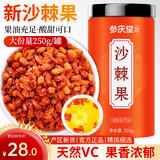 参庆堂沙棘果250克/罐 新疆精选沙棘 新鲜干果养生茶 带油沙棘干