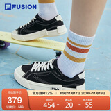FILA FUSION斐乐潮牌POP帆布鞋女鞋2025年运动鞋休闲板鞋