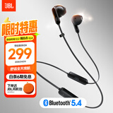 JBL TUNE 235BT 半入耳式蓝牙耳机 颈挂式耳机 防水设计 免提通话 适用苹果小米 购物推荐 黑色