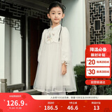 巴拉巴拉童装女童裙子2024秋装新中式国风甜美宝宝大童连衣裙208324111006