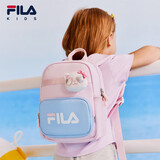 FILA斐乐儿童双肩包小童轻量背包男女童幼儿园书包 腮粉红 XS