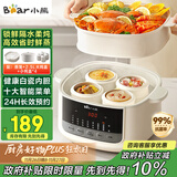 小熊（Bear）电炖盅 炖汤盅电炖锅隔水炖燕窝炖盅煲汤炖汤一体电锅3-4人用炖蒸煮一体4.1L DDZ-J25H5