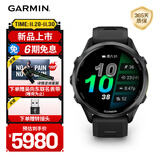 佳明（GARMIN）Forerunner970旗舰铁三户外运动手表ECG心电心率跑表-极夜黑47mm