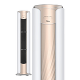 美的空调 3匹 纤白无风感 新一级能效 变频冷暖 客厅立式柜机  以旧换新 国家补贴 KFR-72LW/N8MWD1