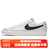 耐克NIKE板鞋男缓震经典BLAZER LOW '77休闲鞋DA6364-101白43