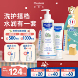 妙思乐洗沐二合一500ml+贝贝面霜40ml套装