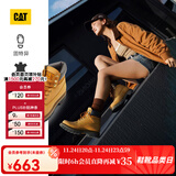 CAT卡特经典大黄靴马丁靴男女鞋升级版防泼水鞋面四季户外登山工装靴 女款 P312082N1EDC25 39