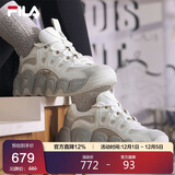 FILA 斐乐官方可颂面包鞋运动鞋女2025年休闲鞋老爹鞋