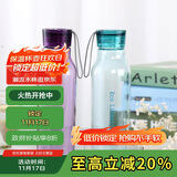 乐扣乐扣（LOCK&LOCK）ECO户外运动水杯户外便携塑料水壶男女杯子两件套（550ml*2） 
