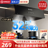 扬子抽油烟机家用大吸力吸排油烟机小尺寸老式中式油烟机抽烟机家用脱排油烟机顶吸吸油烟一级能效烟机 【高配款不包安装】铜电机+升级双层分离网+一级能效