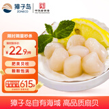 獐子岛 冷冻扇贝柱250g 新鲜帆立贝柱瑶柱 海鲜水产贝类火锅烧烤食材