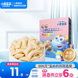 小鹿蓝蓝 婴幼儿钙铁泡泡酥小饼干谷物味35g宝宝零食儿童零食8个月+  