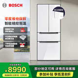 博世（BOSCH）冰箱【M7】家用462L法式多门四开门变频双循环电冰箱 灵活半嵌入 铂金净风 魔术变温 支持国家补贴 KFF72VA23C 白色