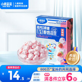 小鹿蓝蓝新版高钙0蔗糖冻干酸奶溶豆草莓味约72粒宝宝零食易吞咽益生菌18g