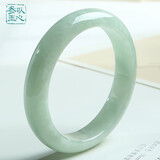 以心参玉翡翠手镯女款玉石镯子送妈妈送女友多口径可选