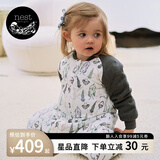 nest designs婴儿睡袋婴幼儿轻芯薄夹棉厚夹棉儿童分腿男女童秋冬宝宝防踢被 松林之歌-厚夹棉（建议室温14-16度） 80码（建议身高70-80cm）