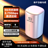 圣凡杜5g随身wifi6无线移动便携式cpe千兆双频wifi免插卡2025款无限流量路由器车载办公户外直播十大排名 【5G旗舰版】满载调校狂暴性能，网速高达500兆- 可适用于【华为中兴设备】