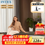 INTEX 64107单人加大充气床垫 家用午休露营户外防潮垫陪护躺椅折叠床N