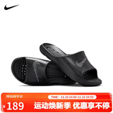 耐克NIKE外穿休闲鞋男一字沙滩鞋VICTORI ONE拖鞋CZ5478-001黑40