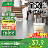 三棵树漆（SKSHU）水性环氧地坪漆 耐磨车间水泥地面漆室内外家用地板改造油漆1kg