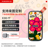 闪迪（SanDisk） Type-C接口小巧便携高速SSD移动固态硬盘E30存储USB3.2Gen2 定制款【有钱花】（限时免20元定制费） 1TB(读数高达800MB/S)送数据线收纳包