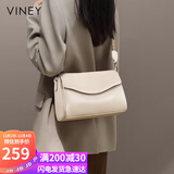viney牛皮包包女包品牌斜挎枕头包轻奢单肩包生日礼物高级感送女友老婆