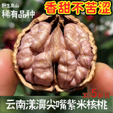 2025年新货云南大理漾濞紫米核桃紫仁紫皮 高原野生原味老树核桃 大姚103薄壳 纸皮核桃500g*1袋