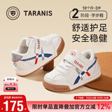 泰兰尼斯秋冬新款学步鞋童鞋女童软底机能鞋男童包头宝宝鞋网面透气面包鞋 白-蓝 春秋-超纤 25 内长16cm 脚长15.0cm