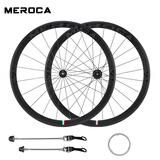 MEROCA公路车快拆圈刹轮组700C桶轴碟刹120响铝合金4培林轴承轮组40MM圈 V3快拆圈刹一对