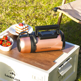 乐扣乐扣（LOCK&LOCK）出游大容量佳益特广口壶保温壶户外保温瓶保温壶 LHC1411PG-茶色 1.2L