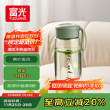 富光塑料茶杯水杯可爱ins风学生便携创意带盖杯子耐摔夏天简约太空杯