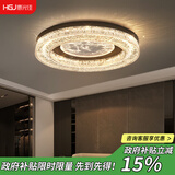 惠光佳意式卧室吸顶灯轻奢卧室灯吸顶灯主卧灯吸顶灯卧室中山灯具灯卧室 【云雾款】50CM-已接入米家APP-加亮不刺眼