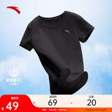 安踏轻风T丨速干运动短袖t恤女士夏季新款吸汗透气跑步训练上衣瑜伽服