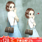 老人头女士包包女包大容量老花手机包单肩斜挎包小包轻奢女友生日礼物