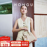 红谷女包单肩包女手提包包牛皮斜挎包丝巾搭配戴妃包 生日礼物送女友