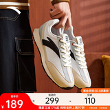 安踏冰糖丨休闲鞋男鞋情侣款秋季新款薄底阿甘鞋撞色复古运动鞋子男